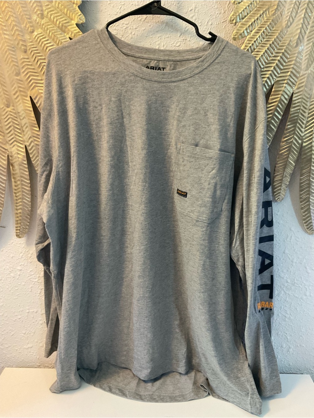 Ariat mens rebar long sleeve shirt